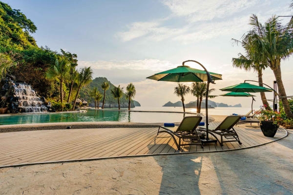 bãi biển flamingo Cát Bà bãi biển flamingo Cát Bà