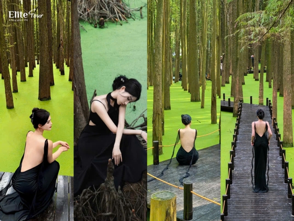 chụp ảnh hồ Thanh Sơn