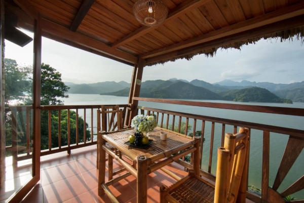 Phòng nghỉ view đẹp tại Mai Châu Hideaway Phòng nghỉ view đẹp tại Mai Châu Hideaway