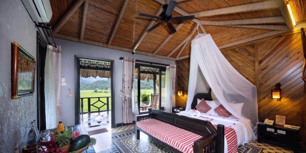 Phòng nghỉ tại Mai Châu Ecolodge Phòng nghỉ tại Mai Châu Ecolodge