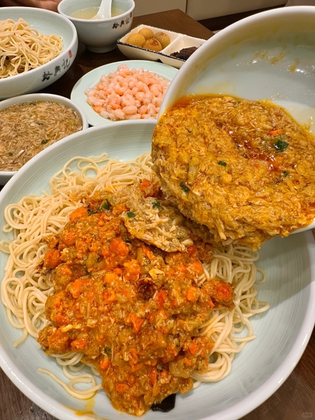 mì thịt cua Thượng Hải có gì ngon