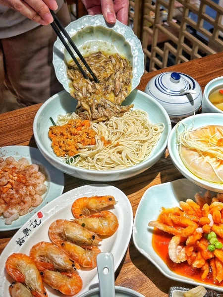 Công thức nấu mì cua lông Thượng Hải