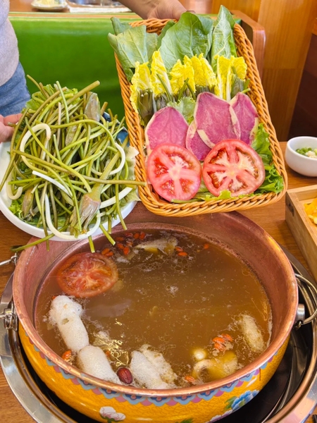 ẩm thực mùa xuân Lệ Giang