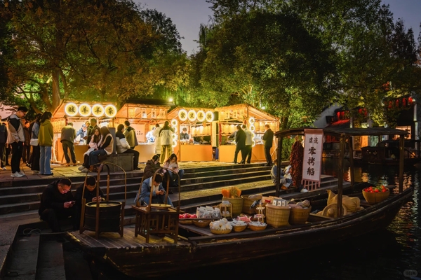 Nhịp sống Ô Trấn mùa xuân