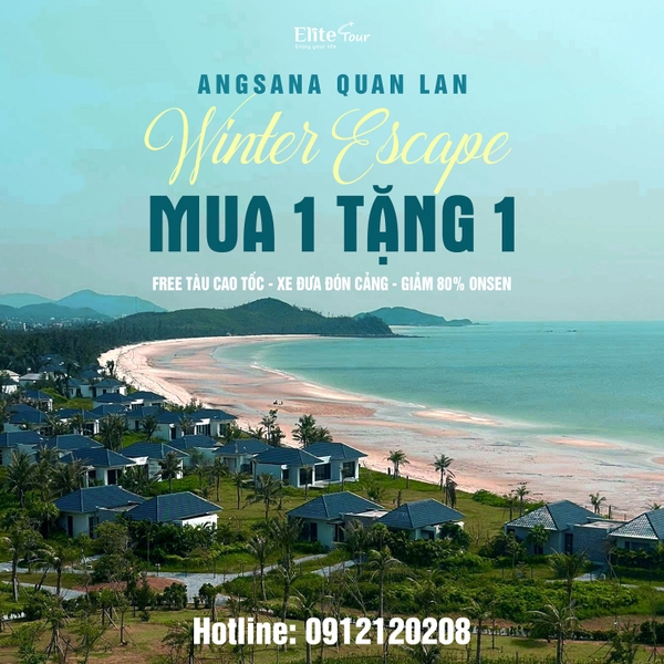 Mua 1 tặng 1 Angsana Quan Lạn