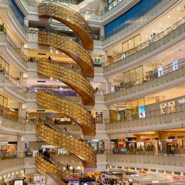 Check in phố đi bộ Nam Kinh