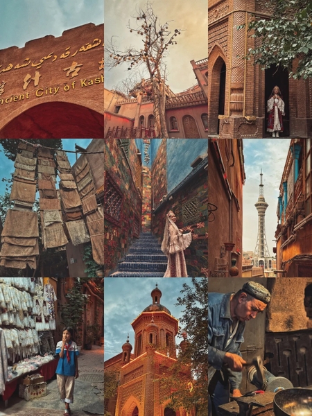 phố cổ Kashgar Tân Cương