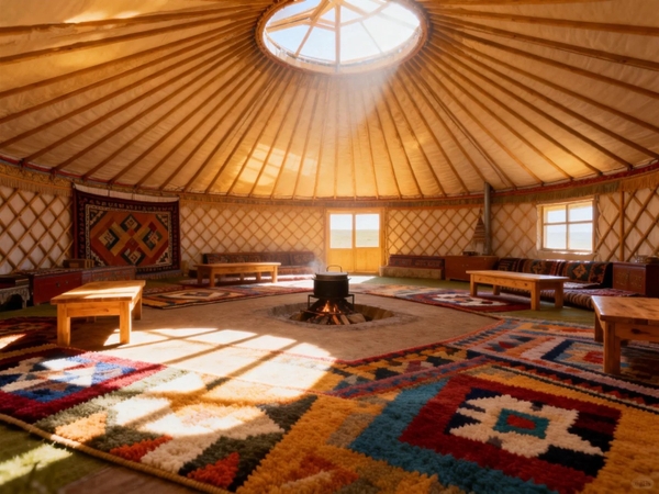 Yurt của người Mông Cổ