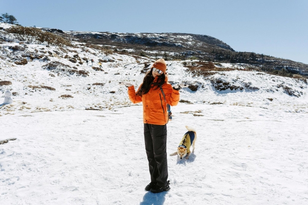 đi núi tuyết Kiệu Tử mặc gì