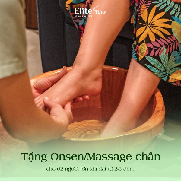 ưu đãi Massage & Onsen Sonasea Vân Đồn