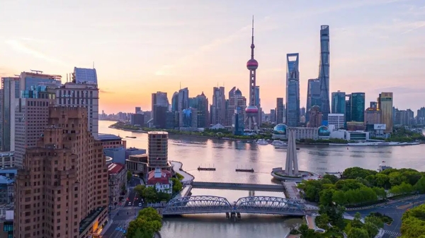 Cảnh sông Hoàng Phố Thượng Hải