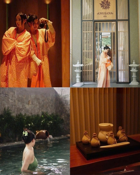 Dịch vụ tắm khoáng Angsana Quan Lạn có gì