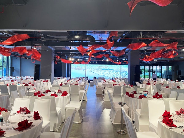 Không gian tiệc tại Anya Quy Nhơn