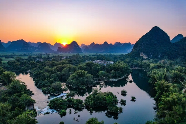 Sông Hắc Thuỷ, Sùng Tả, Quảng Tây