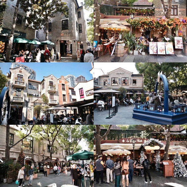 tham quan Tân Thiên Địa Thượng Hải