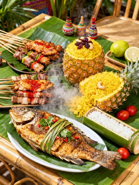 ẩm thực Tây Song Bản Nạp