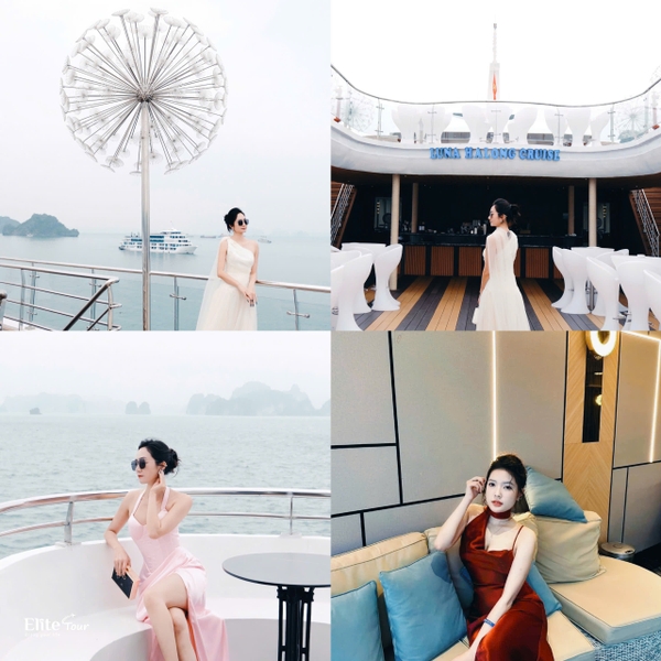 Check in du thuyền Luna Halong Cruise