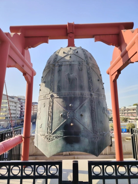 Chuông cổ ở tháp Chuông