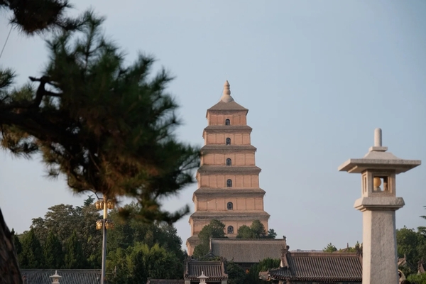 cấu trúc của tháp Đại Nhạn Tây An