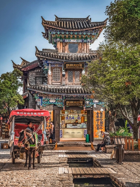 không gian của Thúc Hà Cổ Trấn