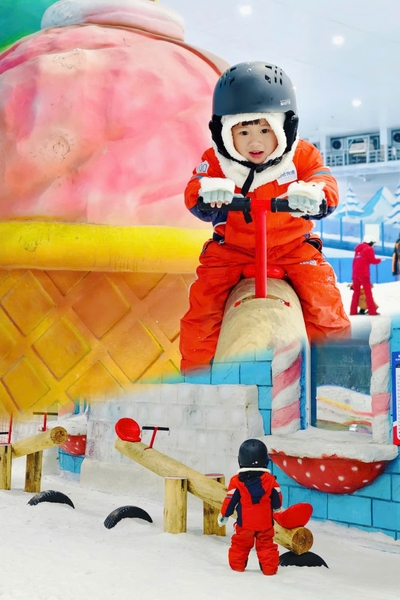 Chơi tuyết cho gia đình