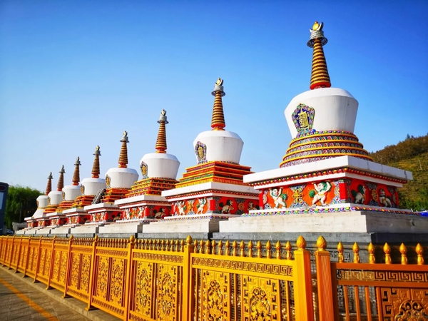 kiến trúc tu viện Kumbum Thanh Hải