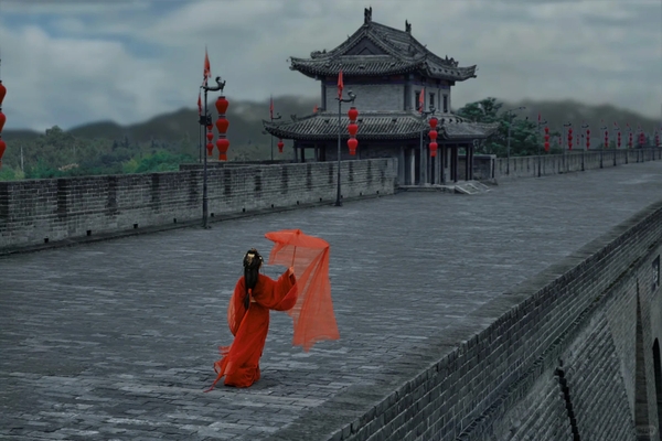 Check in tường thành Tây An