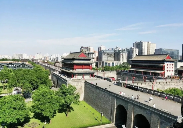 Kiến trúc của tường thành Tây An