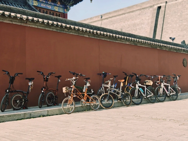 thuê xe đạp tường thành Tây An