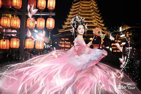 biểu diễn nghệ thuật dân gian Tương Tư Hồ Trấn