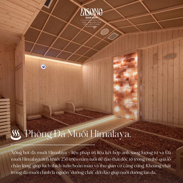 Các phòng xông hơi Hàn Quốc Lasong Sầm Sơn 3