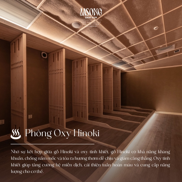 Các phòng xông hơi Hàn Quốc Lasong Sầm Sơn 7
