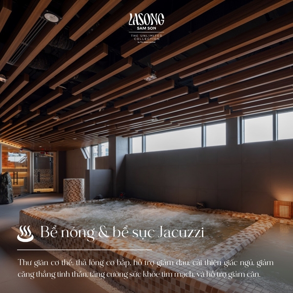 Bể sục Jacuzzi Lasong Sầm Sơn