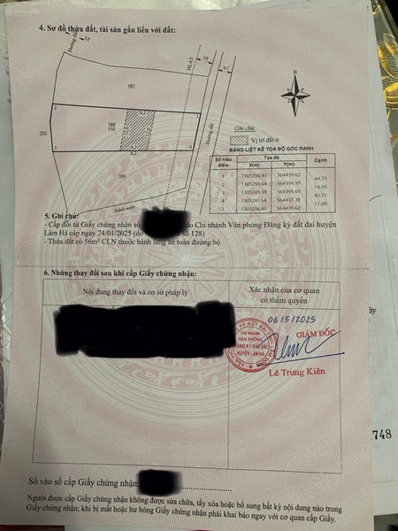 Đất Lâm Hà tại Nam Ban chính chủ