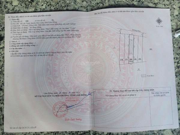 Bán đất Bảo Lâm xã Lộc Nam giá ngộp