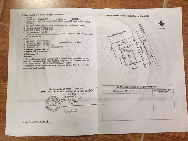 Bán đất vườn Đà Lạt tại Thái Phiên