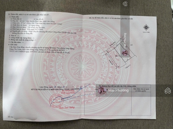 Bán đất Bảo Lâm xã Lộc Nam giá ngộp