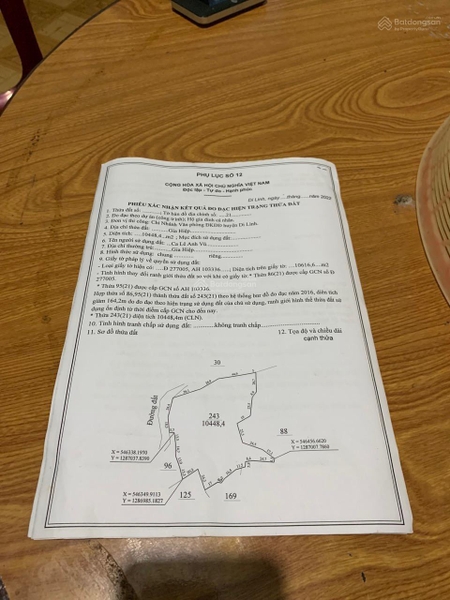 Mua bán đất Di Linh thôn Gia Hiệp 3