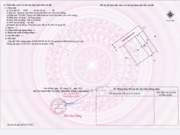 Mua bán đất Bảo Lộc đường Nguyễn Văn Cừ