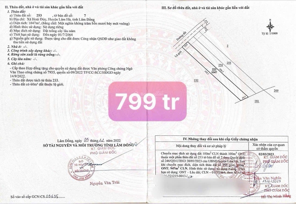 Bán đất Lâm Hà xã Hoài Đức giá tốt