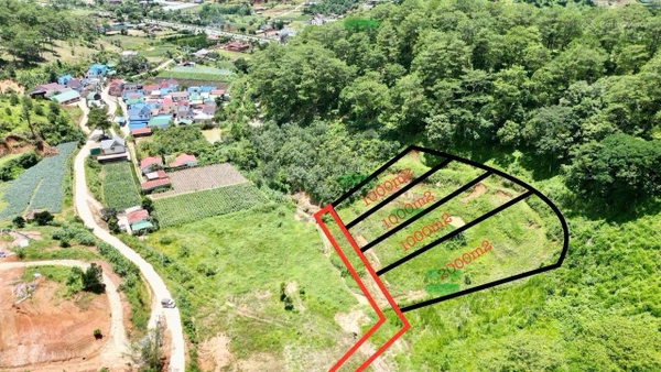 Mua bán đất Đức Trọng diện tích 3500m2