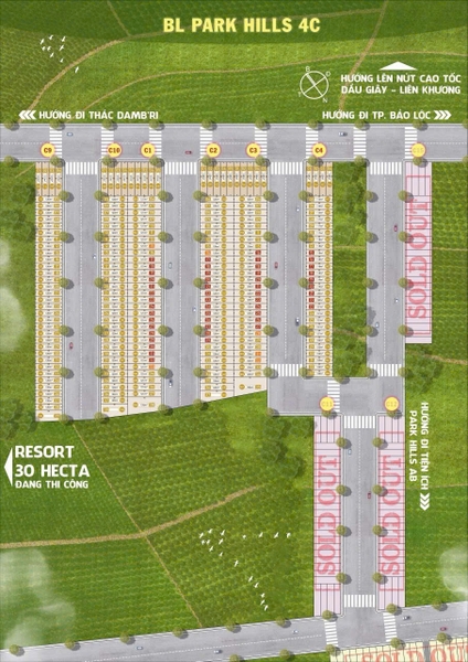 Khu dân cư Park Hill 4C -  Sống xanh giữa lòng cao nguyên