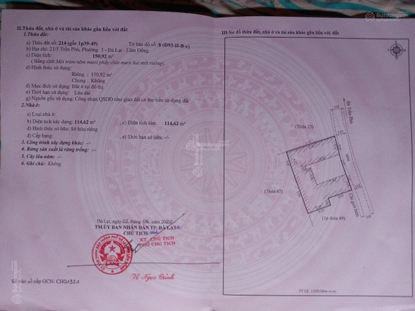 Mua nhà Đà Lạt tại Trần Phú