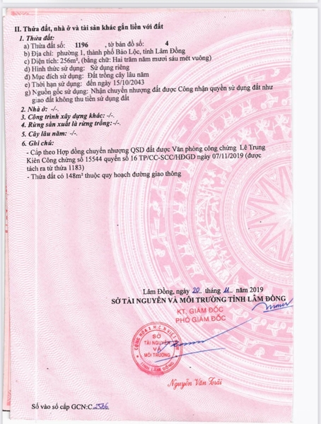 Đất nền Bảo Lộc phường 1 giá tốt