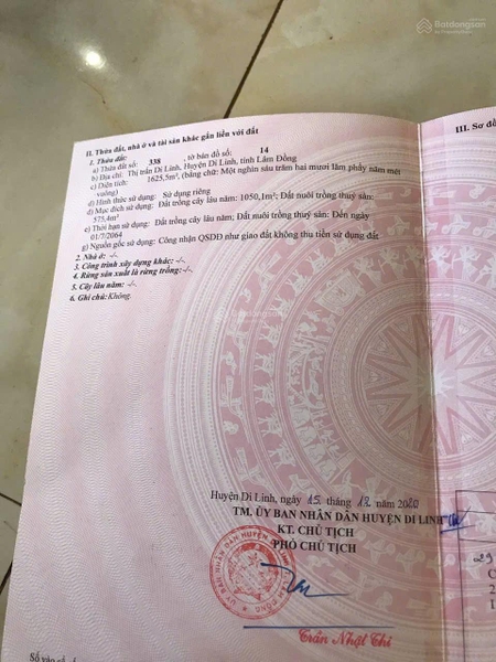 Bán đất Di Linh tại Ngô Quyền