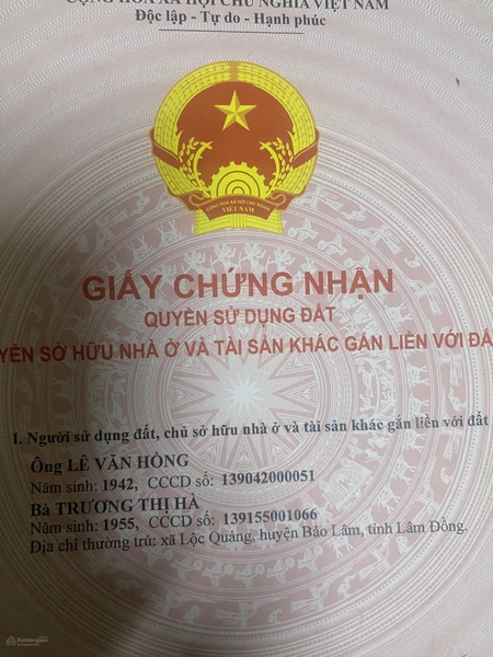 Đất nền Bảo Lâm Lâm Đồng 150,5 m2 giá 1,75 tỷ