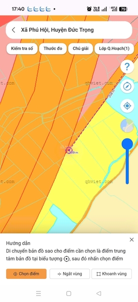 Bán đất Đức Trọng 134m2 thổ cư