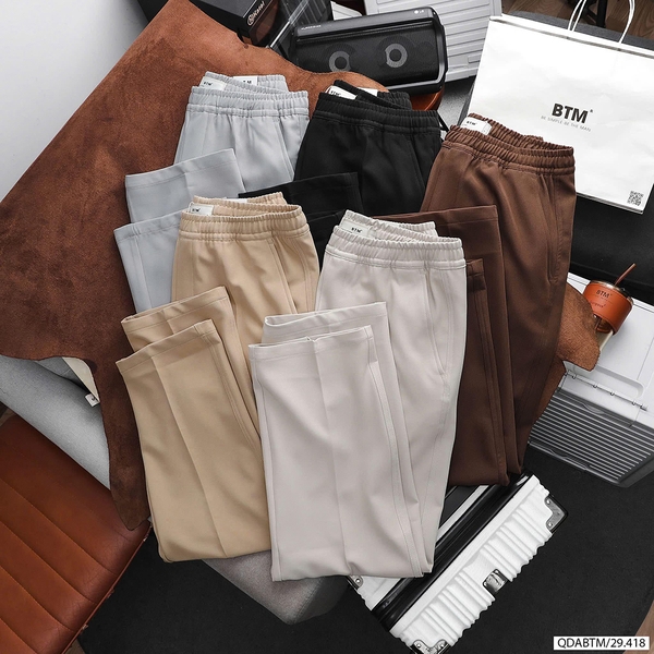QUẦN ÂU STRAIGHT ELASTIC WAIST