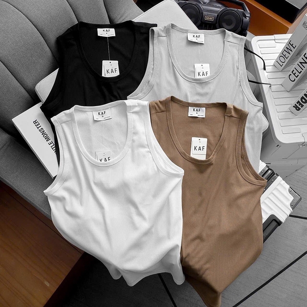 ÁO TANKTOP BASIC RIBBED