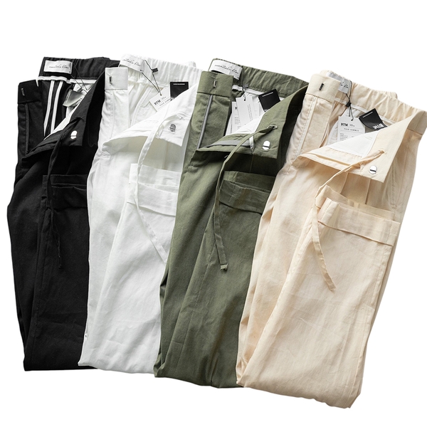 QUẦN DÀI LINEN ELASTIC BACK